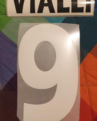 Nameset Completo #9 VIALLI Juventus Finale 1996