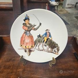 piatto richard-ginori serie pagliacci