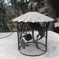 set lampadari ferro battuto