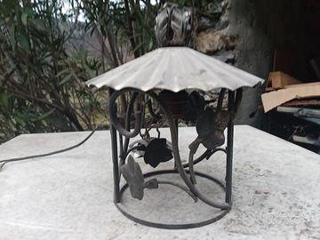 set lampadari ferro battuto