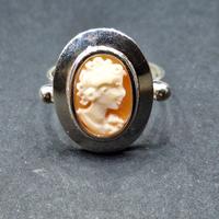 anello in argento 925 con Cammeo