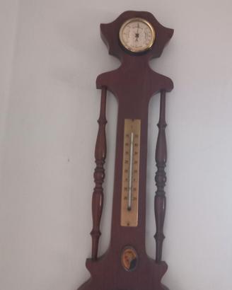 Barometro e orologio