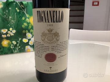 Bottiglia  Tignanello 1999