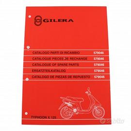 Catalogo parti di ricambio Gilera Typhoon X 125 57