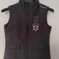 Giubbino smanicato bambina equitazione