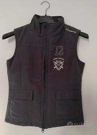 Giubbino smanicato bambina equitazione