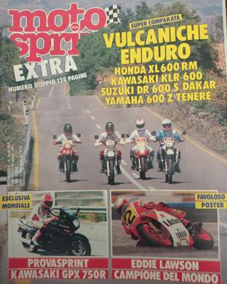 Rivista MOTOSPRINT numero doppio 33 - 34 del 1986