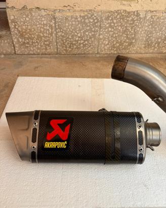 Scarico completo Akrapovic racing Yamaha Mt09 Sp
