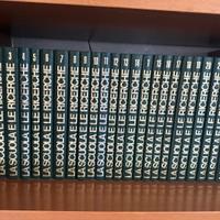 Lotto enciclopedie e libri rilegati vintage