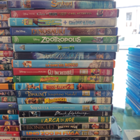 54 DVD cartoni animati Disney ecc
