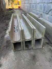 Canalina di scolo prefabbricata