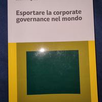 Libro universitario Esportare la corporate governa