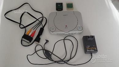 Console sony playstation 1 ps1 slim con accessori