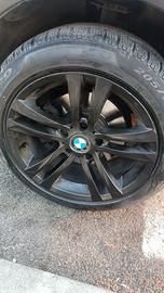 4 Cerchi BMW 17'' con gomme invernali 205/55 R17