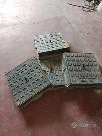 chiusini in ghisa H.8cm d 400