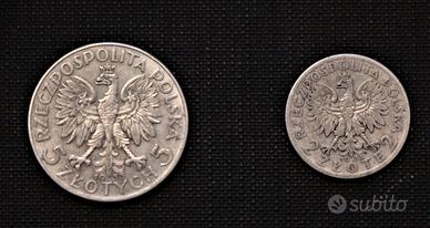 (2 ) Monete Polska Polacche
