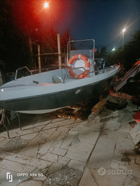 Barca e motore per realizzo