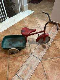 Triciclo Giordani vintage anni 50-60
