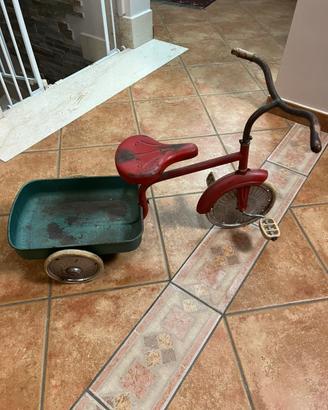 Triciclo Giordani vintage anni 50-60