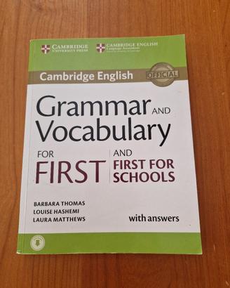 Grammar and Vocabulary for First and First