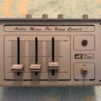 Mixer audio e video per videocamera