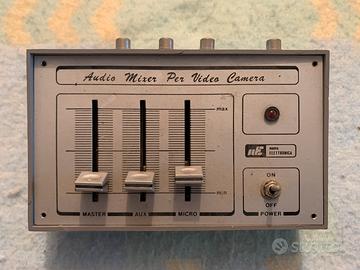 Mixer audio e video per videocamera