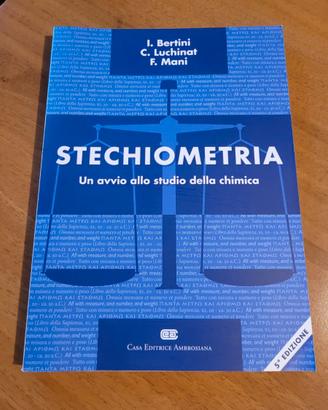 Libro "Stechiometria" di Bertini
