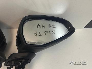 Specchietto retrovisore dx elettrico audi a4 b9