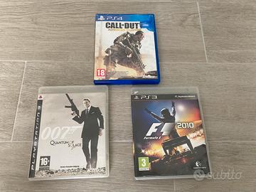 Lotto 3 videogiochi - tutto 5€ totali