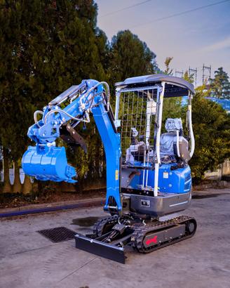 Mini Escavatore 15q PRO - KUBOTA CARRO ALLARGABILE