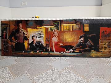 Tela Presley, Bogart, Monroe e Dean 150x50