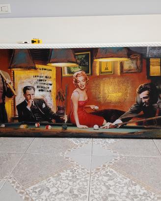 Tela Presley, Bogart, Monroe e Dean 150x50