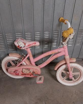 bici bimba 10 pollici hello kitty