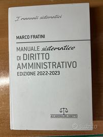 Manuale sistematico Diritto amministrativo