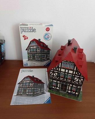 Puzzle 3D Ravensburger Casa Medievale
