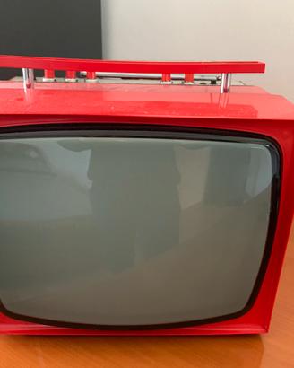 Mini TV vintage a valvola anni 50