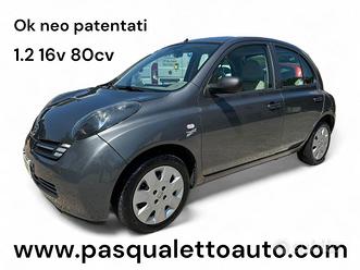 NISSAN Micra OK NEO PAT. 1.2 16V 5 porte Jive
