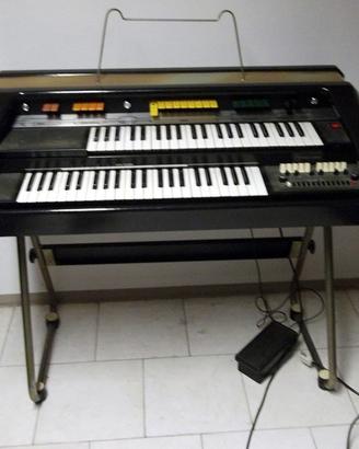 ORGANO ELETTRICO VINTAGE A DOPPIA TASTIERA