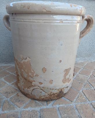 Antico Contenitore terracotta-Ceramica-Antichità
