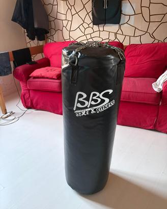 Sacco da boxe BBS Boxe & Fitness con catene