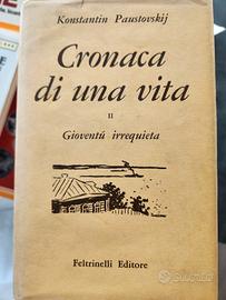 Cronaca di una vita di Konstantin Paustovskij. 1ed