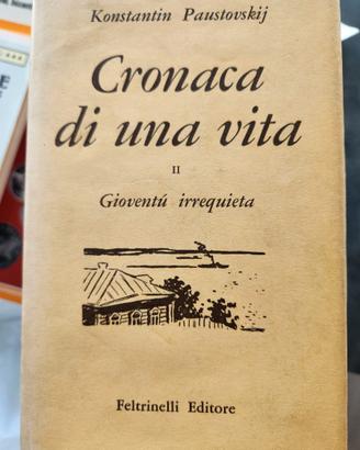 Cronaca di una vita di Konstantin Paustovskij. 1ed