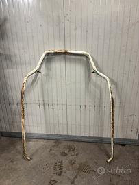 Bull bar lungo doppio traversino ape 50