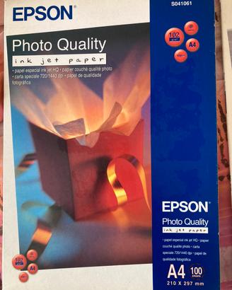 Carta fotografica Epson per stampante ink-jet
