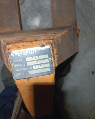 Transpallet manuale 