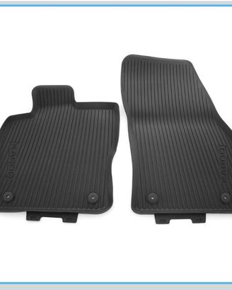 Tappetini anteriori in gomma originali SKODA KAROQ