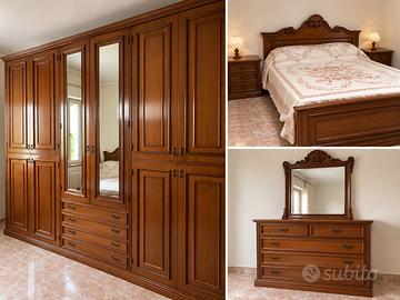 Camera da letto completa in stile classico