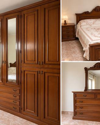 Camera da letto completa in stile classico