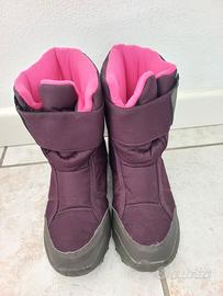 Scarponcini da neve quechua taglia 35