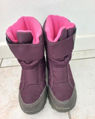 Scarponcini da neve quechua taglia 35